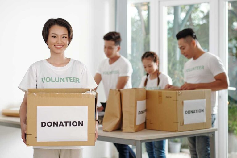 Donate to reduce poverty from society